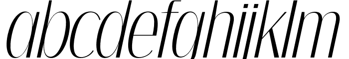 beddia Italic Font LOWERCASE