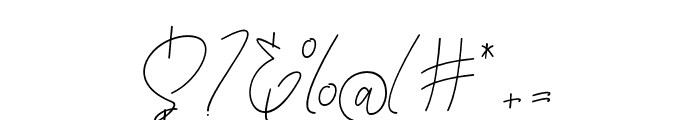 berlinsignature Font OTHER CHARS