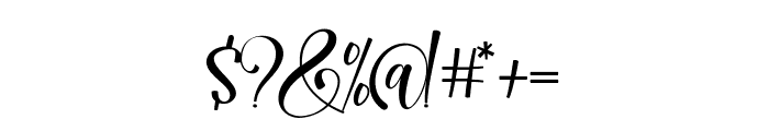 betharia Font OTHER CHARS