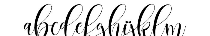 betharia Font LOWERCASE