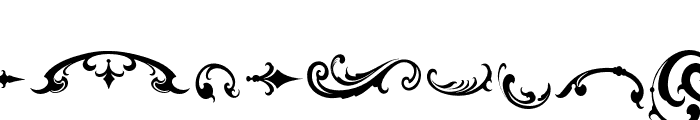 blackfellas-ornament Font LOWERCASE