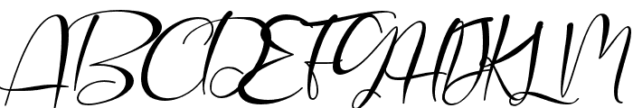 blacklovepink-Italic Font UPPERCASE