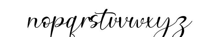 blacklovepink-Italic Font LOWERCASE