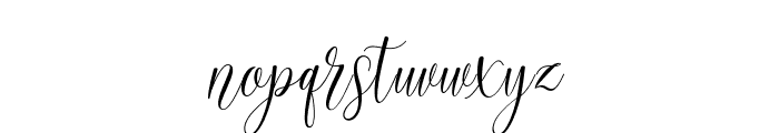blessong Font LOWERCASE