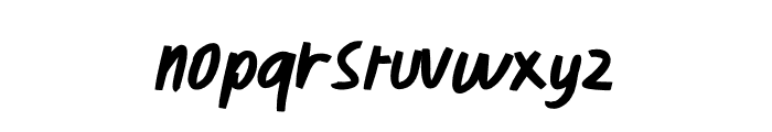 blinkids Font LOWERCASE