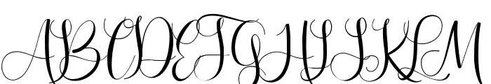 boliam-Regular Font UPPERCASE