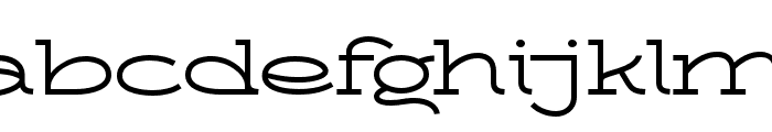 broadrange-Light Font LOWERCASE