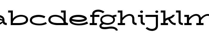 broadrange-Regular Font LOWERCASE