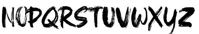 brushield Font UPPERCASE