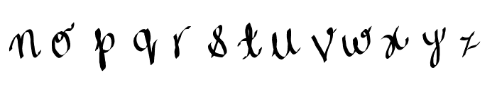 bubble font Font LOWERCASE