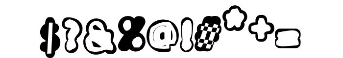 bubblea Font OTHER CHARS