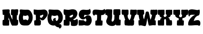 burba Font UPPERCASE