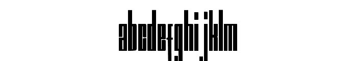 busway Font LOWERCASE