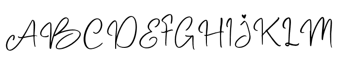 butterjam-Regular Font UPPERCASE