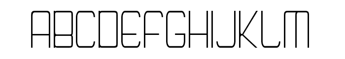 capico-Regular Font UPPERCASE