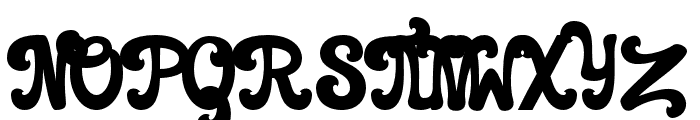 casbelov Regular Font UPPERCASE