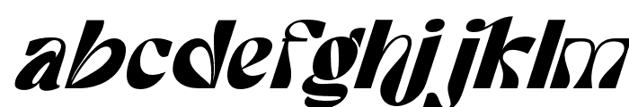 categories elegant italic Font LOWERCASE
