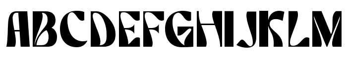categories elegant regular Font UPPERCASE