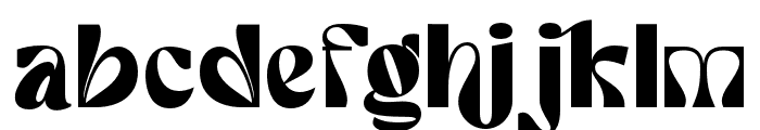 categories elegant regular Font LOWERCASE