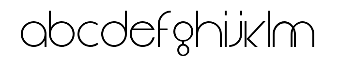 cayano-Regular Font LOWERCASE