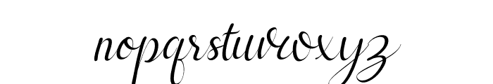 cayla Italic Font LOWERCASE