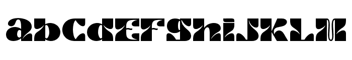 caysa-Regular Font LOWERCASE