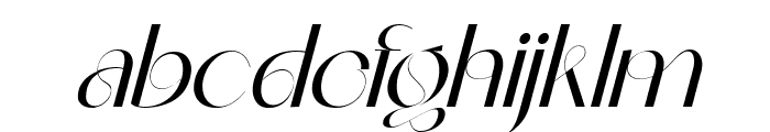celattin font Italic Font LOWERCASE