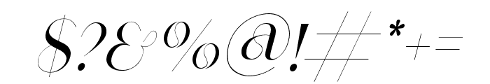 celattinfont-Italic Font OTHER CHARS