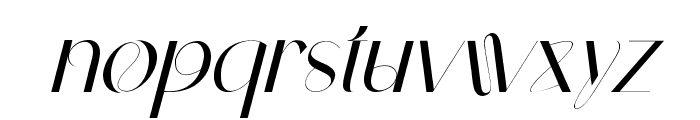 celattinfont-Italic Font LOWERCASE