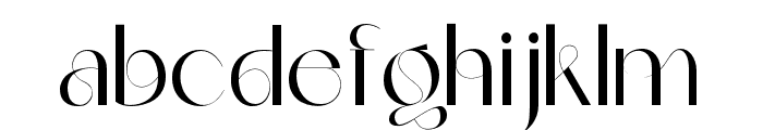celattinfont-Regular Font LOWERCASE