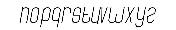 central city Italic Font LOWERCASE
