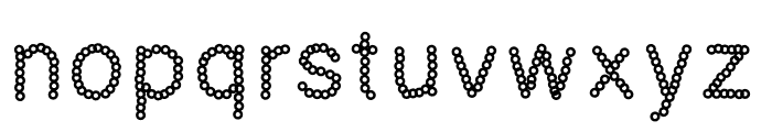 chain Font LOWERCASE