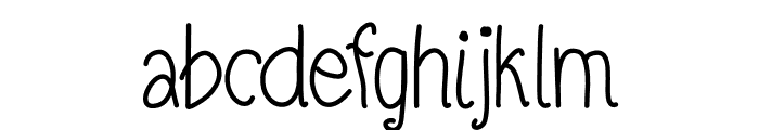 chaotica Font LOWERCASE