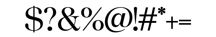 charme Medium Font OTHER CHARS