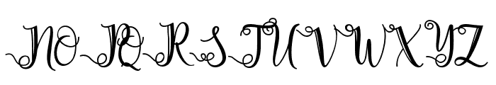 chathaleya-Regular Font UPPERCASE