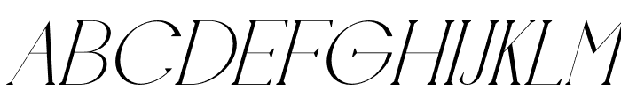 cheopselegant-Italic Font UPPERCASE