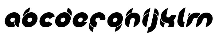 chewedkandi Italic Font LOWERCASE