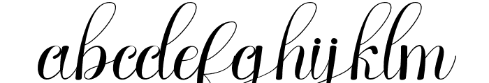 christabellove Font LOWERCASE