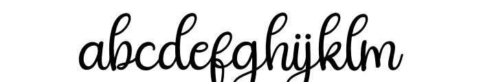 christday Font LOWERCASE