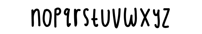 colourfully Font LOWERCASE