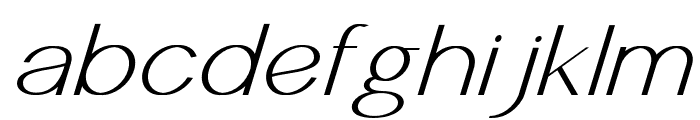 croiscella-Italic Font LOWERCASE