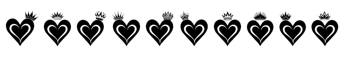 crown of love Regular Font OTHER CHARS