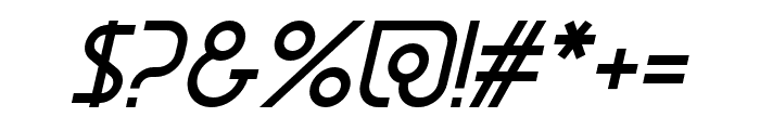 daun Italic Font OTHER CHARS