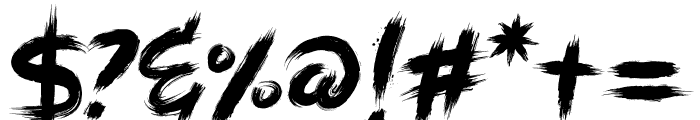 deadpack Font OTHER CHARS