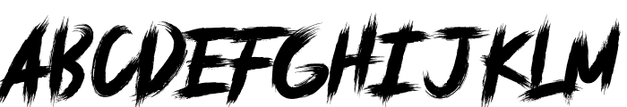 deadpack Font UPPERCASE