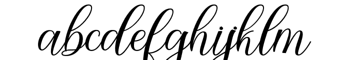 dellasweet Font LOWERCASE