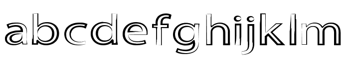 dhenary Font LOWERCASE