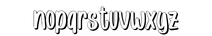 dhinodhino Font LOWERCASE