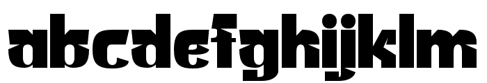 difayuni-Regular Font LOWERCASE