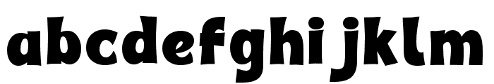 dragon Regular Font LOWERCASE